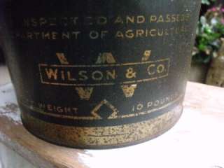   Antique Advertising Tin Selected Brains Wilson & Co. ItsaHOOT  