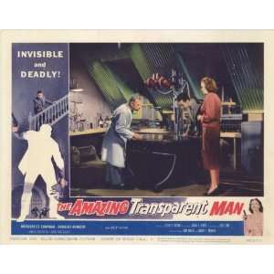The Amazing Transparent Man Movie Poster (11 x 14 Inches   28cm x 36cm 