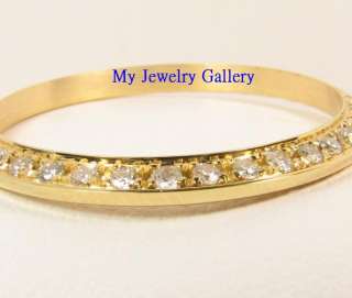  YELLOW GOLD DIAMOND BEZEL FOR LADIES ROLEX DATEJUST PRESIDENT WATCH