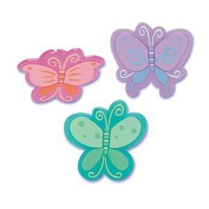 Butterfly Trio Cupcake Toppers   24 Rings   Eligible for  Prime 