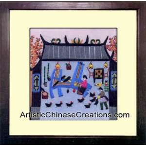 Chinese Arts Chinese Crafts   Framed Chinese Embroidery 