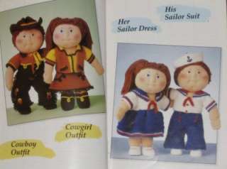 Soft Sculpture His & Hers Annies Crochet Patterns RARE  