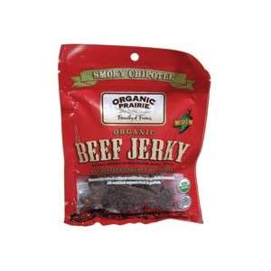  Organic Prairie Beef Jerky, Chipotle Flavor, 2 Ounce (Pack 