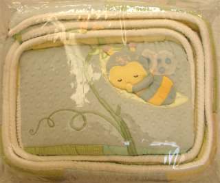 NEW KidsLine Snuggle Bugs 3 Pc Crib Set  