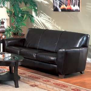  Havana Leather Sofa by Coaster