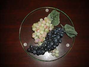   footed Cake Platter Cheese Fruit Tray Make Up Vanity Multiple Uses