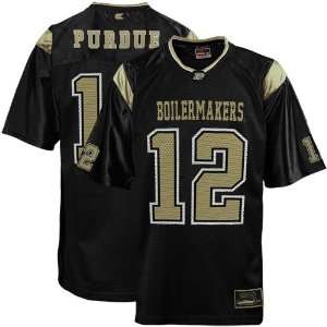 Purdue Boilermakers #12 Youth Black Rivalry Football 