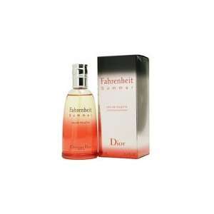 Fahrenheit Summer By Christian Dior For Men. Eau De Toilette Spray 3.4 