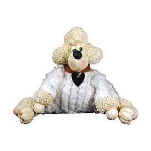  Poodle Soft Bodied Figurine with Heart Dog Tag Pet 