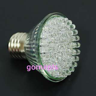 60 LED White Light Bulb 110v 3w Power Supply Screw E27  