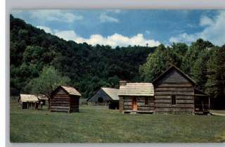 Postcard Smoky Mountain Pioneer FarmCherokee,NC  