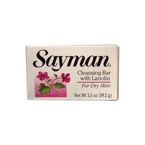  SAYMAN CLEANSING BAR WITH LANOLIN FOR DRY SKIN Everything 