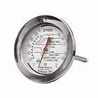 STAINLESS STEEL POCKET FOOD MEAT DIAL THERMOMETER TEMPERATURE GAUGE 