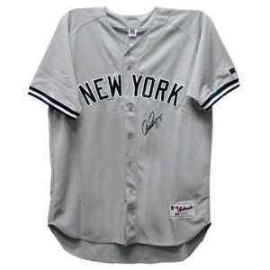  Alex Rodriguez New York Yankees Autographed Grey Jersey 