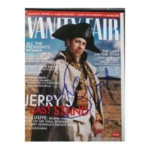  Signed Seinfeld, Jerry Vanity Fair Magazine 5/1998 Sports 