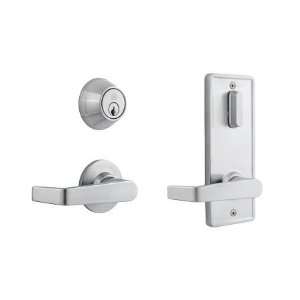 Kwikset QCI250 626 Satin Chrome Double Locking Interconnected with 