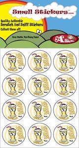 Smell Stickers Vanilla Scented Scratch & Sniff Stickers, 12/Pkg, 1 1 