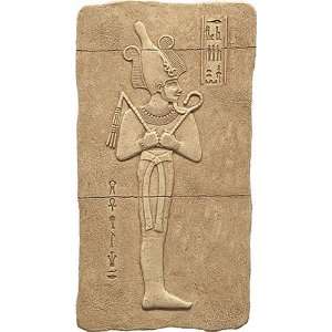  Egyptian Osiris Relief Wall Plaque Decor