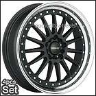 17inch Wheels Tenzo TurismoV2 Black 4,5Lug Rims