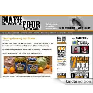  Math Is Not a Four Letter Word Kindle Store Bon Crowder