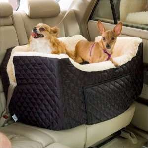    Snoozer Lookout II Pet Car Seat, Large II, Grey Vinyl
