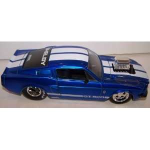   with Blown Engine 1967 Shelby Gt 500 in Color Blue Toys & Games