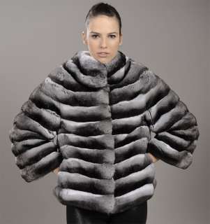 Brand New Empress real Chinchilla full skin fur jacket   All Sizes 