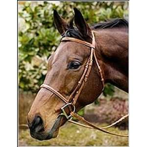    Advantage Fancy Raised Snaffle Bridle with Reins