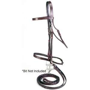  Laced Rein Snaffle Bridle