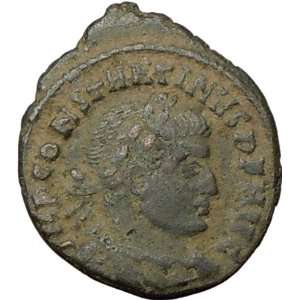CONSTANTINE I the GREAT 313AD Authentic Genuine Ancient Roman Coin SOL 