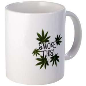  Creative Clam Smoke This 420 Marijuana Pot Leaf Joint 11oz 