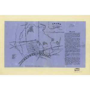 Civil War Map Selma, Ala., and vicinity / compiled from information 