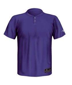 Easton Skinz 2 Button Placket Jersey Purple Adult  