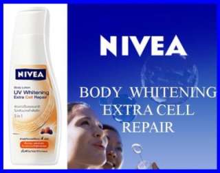 250ml NIVEA BODY Whitening Lotion EXTRA CELL REPAIR UV  