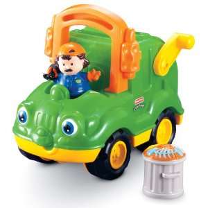  Fisher Price Little People Clanky the Garbage Truck Toys & Games