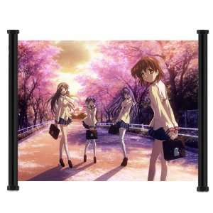  Clannad Anime Fabric Wall Scroll Poster (22x16) Inches 