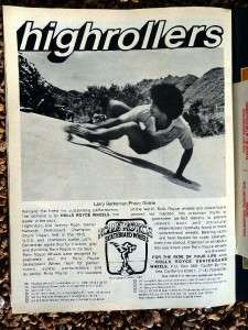 Vintage Skateboarder Magazine 1975 Skip Frye Eddie Katz Larry 