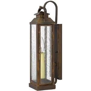 Vintage Lighting. Revere Single Entry Lantern In Sienna Finish
