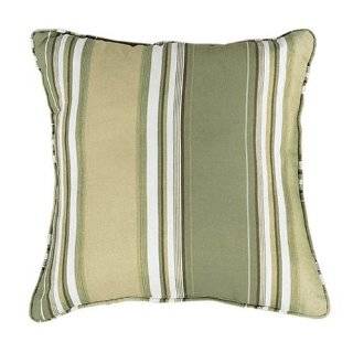 Classic Slipcovers Printed Classic Stripe Canvas Pillow, Sage