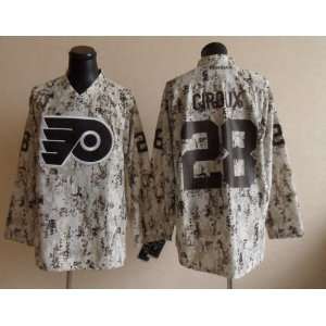  Claude Giroux Jersey Philadelphia Flyers #28 Camouflage Jersey 