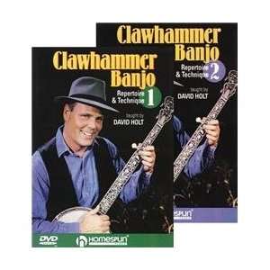  Homespun Clawhammer Banjo 2 Dvd Set Musical Instruments