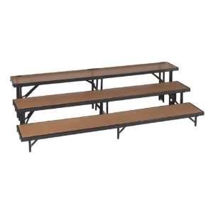 Midwest Folding Products Straight Standing Choral Risers 
