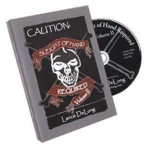  Magic DVD Sleight of Hand Required Vol. 2 by Lance DeLong 
