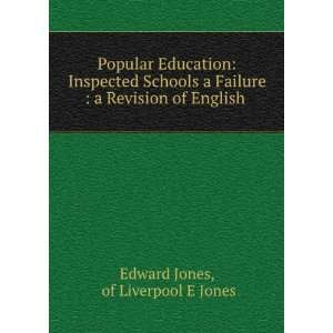   of English . of Liverpool E Jones Edward Jones  Books