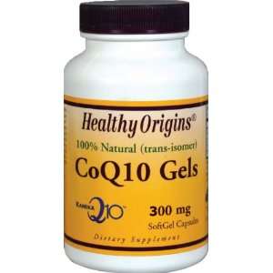 CoQ10 300 Mg 60 softgels ( Natural Trans Isomer ) By Healthy Origins