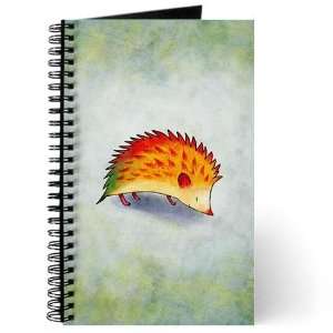    Orange Hedgehog Animals Journal by 