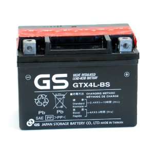 GS Battery FS #GTX4L BS Premium AGM Battery Automotive
