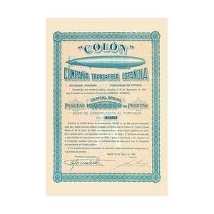 Colon Compania Transferea Espanola 20x30 poster 