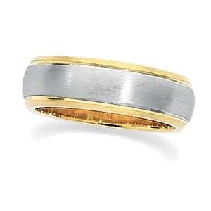   and Platinum Comfort Fit Wedding Band For Men and Women   Size 11.5