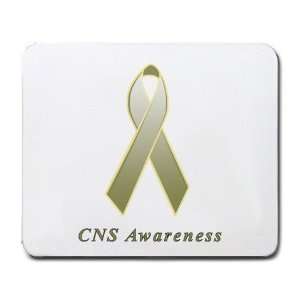  CNS Awareness Ribbon Mouse Pad